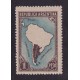 ARGENTINA 1935 GJ 812 ESTAMPILLA NUEVA MINT GRANULADO LADO MENOR U$ 19,50